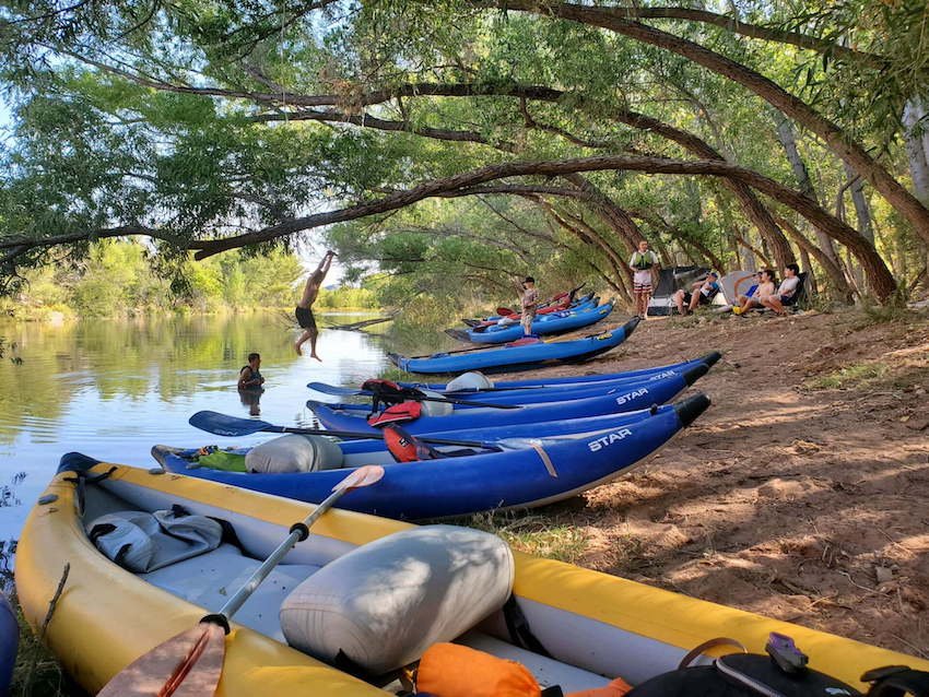 OAC Tours Kayaks Verde River Sedona